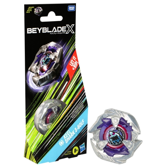Imagine  BEYBLADE X LET IT RIP SPIRALA KEEL SHARK 3-60LF