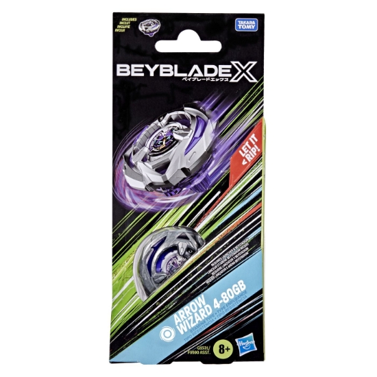 Imagine  BEYBLADE X LET IT RIP SPIRALA ARROW WIZARD 4-80GB