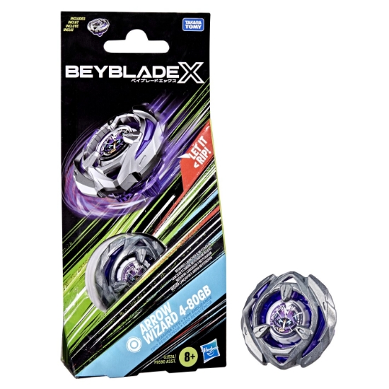Imagine  BEYBLADE X LET IT RIP SPIRALA ARROW WIZARD 4-80GB