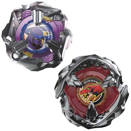 Imagine BEYBLADE X PACHET DUO BEAT TYRANNO 4-70Q SI KNIFE SHINOBI 4-80HN