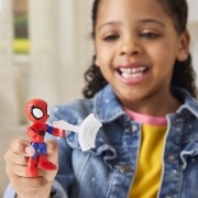 Imagine MARVEL SPIDEY SI PRIETENII SAI UIMITORI SET FIGURINA SPIDEY SI ACCESORII