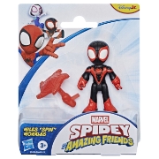 Imagine MARVEL SPIDEY SI PRIETENII SAI UIMITORI SET FIGURINA MILES MORALES SI ACCESORII