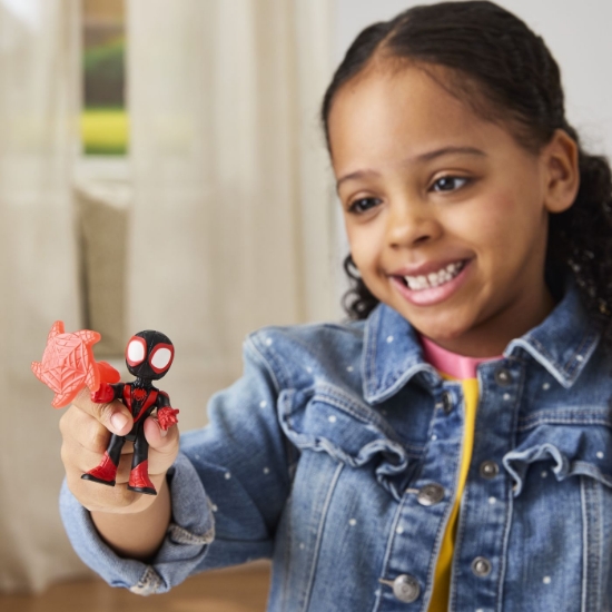 Imagine MARVEL SPIDEY SI PRIETENII SAI UIMITORI SET FIGURINA MILES MORALES SI ACCESORII