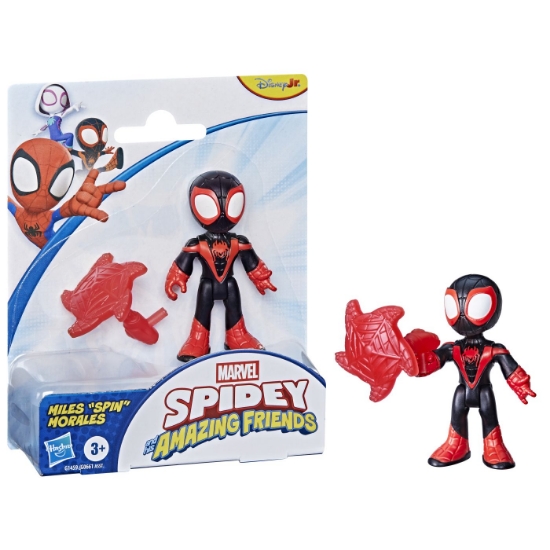 Imagine MARVEL SPIDEY SI PRIETENII SAI UIMITORI SET FIGURINA MILES MORALES SI ACCESORII