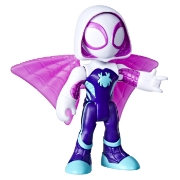 Imagine MARVEL SPIDEY SI PRIETENII SAI UIMITORI SET FIGURINA GHOST SPIDER SI ACCESORII