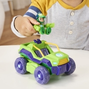 Imagine MARVEL IRON MAN SI PRIETENII SAI UIMITORI SET VEHICUL 2 IN 1 SI FIGURINA IRON HULK