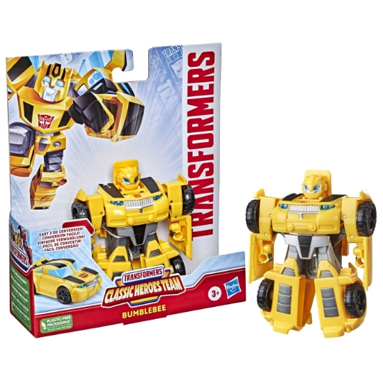 Imagine TRANSFORMERS CLASSIC HEROES TEAM ROBOT BUMBLEBEE TRANSFORMABIL