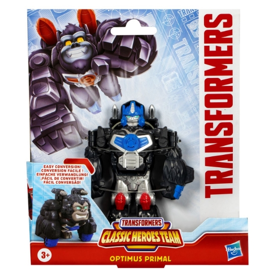 Imagine TRANSFORMERS CLASSIC HEROES TEAM ROBOT OPTIMUS PRIMAL TRANSFORMABIL