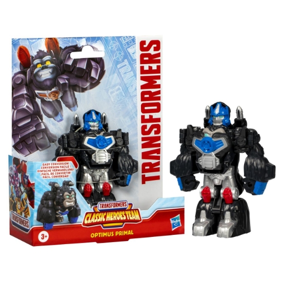 Imagine TRANSFORMERS CLASSIC HEROES TEAM ROBOT OPTIMUS PRIMAL TRANSFORMABIL