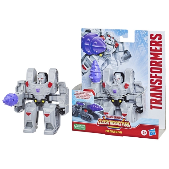 Imagine TRANSFORMERS CLASSIC HEROES TEAM ROBOT MEGATRON TRANSFORMABIL
