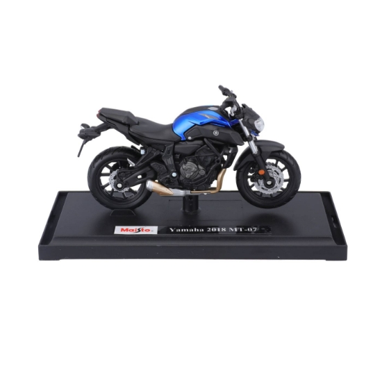 Imagine MAISTO MOTOCICLETA METALICA EDITIE SPECIALA YAMAHA MT07 SCARA 1 LA 18