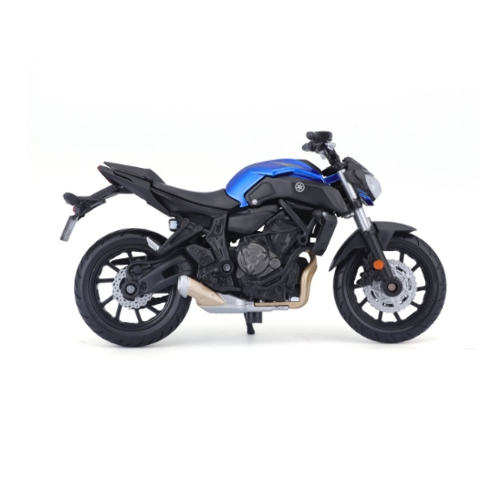 Imagine MAISTO MOTOCICLETA METALICA EDITIE SPECIALA YAMAHA MT07 SCARA 1 LA 18