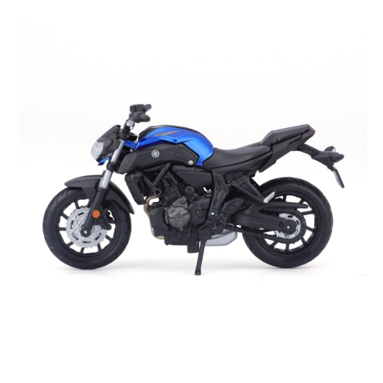 Imagine MAISTO MOTOCICLETA METALICA EDITIE SPECIALA YAMAHA MT07 SCARA 1 LA 18