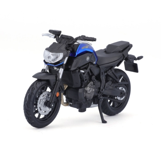 Imagine MAISTO MOTOCICLETA METALICA EDITIE SPECIALA YAMAHA MT07 SCARA 1 LA 18