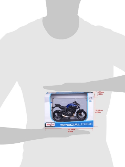 Imagine MAISTO MOTOCICLETA METALICA EDITIE SPECIALA YAMAHA MT07 SCARA 1 LA 18
