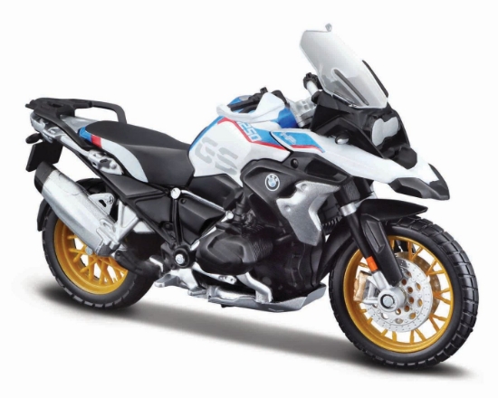 Imagine MAISTO MOTOCICLETA METALICA EDITIE SPECIALA BMW R 1250 SCARA 1 LA 18