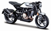 Imagine MAISTO MOTOCICLETA METALICA EDITIE SPECIALA HUSQVARNA VITPILEN 701 SCARA 1 LA 18