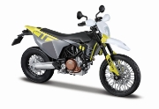 Imagine MAISTO MOTOCICLETA METALICA EDITIE SPECIALA HUSQVARNA 701 SCARA 1 LA 18