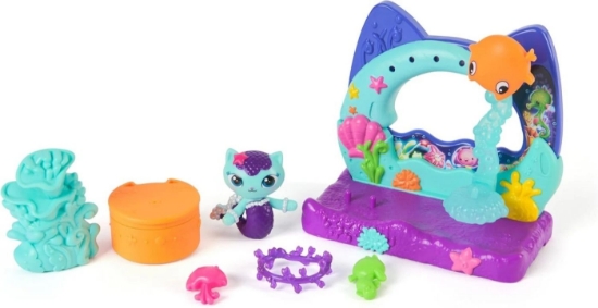 Imagine GABBYS DOLLHOUSE FILMUL SET BALCONUL ACVARIU SI FIGURINA MERCAT