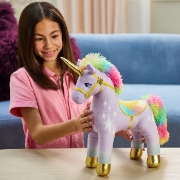 Imagine UNICORN ACADEMY UNICORNUL WILDSTAR DE PLUS LUMINOS 38CM