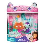 Imagine GABBYS DOLLHOUSE FILMUL SET 2 FIGURINE MERCAT SI PISICUTA MEDUZA SI ACCESORII