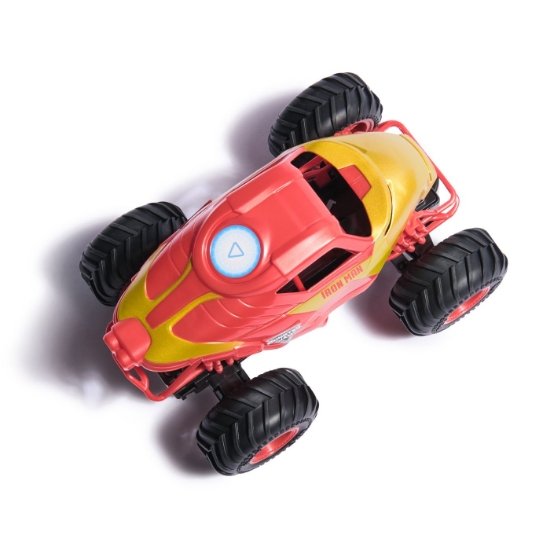 Imagine MONSTER JAM MARVEL CAMION GIGANT CU TELECOMANDA  IRON MAN SCARA 1 LA 24