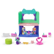 Imagine GABBYS DOLLHOUSE FILMUL CAMERE PENTRU CASA DE PAPUSI A LUI GABBY BAIE CU FIGURINE SI ACCESORII