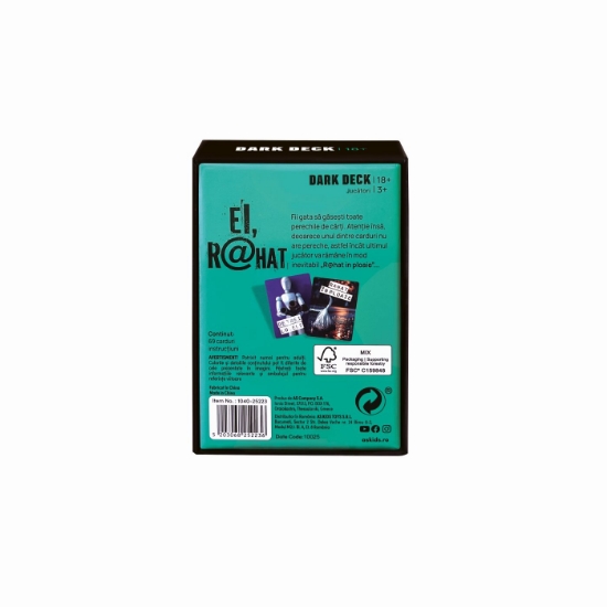 Imagine Joc de carti Dark Deck Ei R@hat
