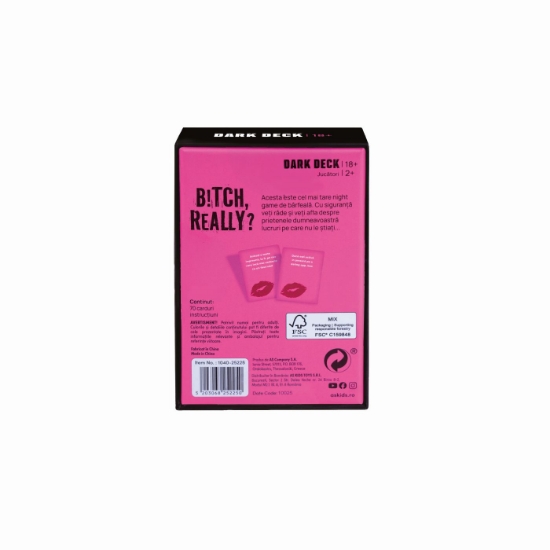 Imagine Joc de carti Dark Deck B!tch Really