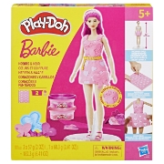 Imagine PLAY DOH BARBIE SET PLASTELINA INIMIOARE SI PAR