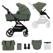 Imagine KINDERKRAFT MULTIFUNCTIONAL STROLLER YOXI 2IN1 MYSTIC GREEN