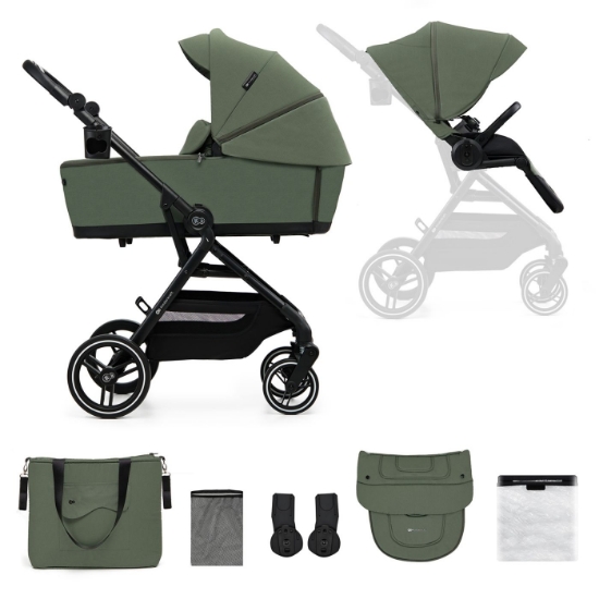 Imagine Kinderkraft multifunctional stroller YOXI 2in1 Mystic Green