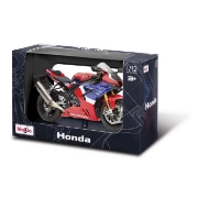 Imagine MAISTO MOTOCICLETA METALICA CU STAND HONDA CBR 1000RR R FIREBLADE SP SCARA 1 LA 12