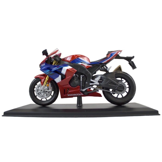 Imagine MAISTO MOTOCICLETA METALICA CU STAND HONDA CBR 1000RR R FIREBLADE SP SCARA 1 LA 12
