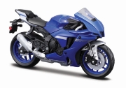 Imagine MAISTO MOTOCICLETA METALICA CU STAND EDITIE SPECIALA YAMAHA YZF R1 SCARA 1 LA 18