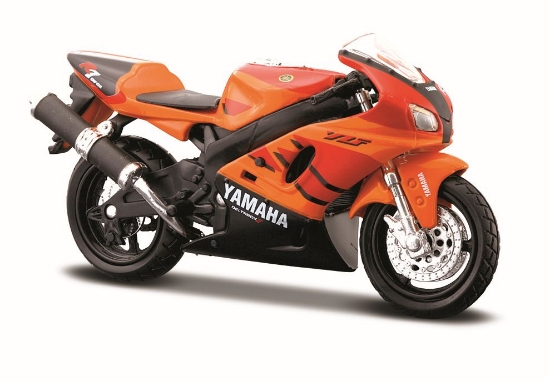 Imagine MAISTO MOTOCICLETA METALICA CU STAND EDITIE SPECIALA YAMAHA YZF R7 SCARA 1 LA 18