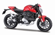 Imagine MAISTO MOTOCICLETA METALICA CU STAND EDITIE SPECIALA DUCATI MONSTER SCARA 1 LA 18