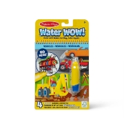 Imagine MELISSA AND DOUG CARTE DE COLORAT VEHICULE REUTILIZABILA CU APA WATER WOW