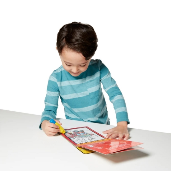 Imagine MELISSA AND DOUG CARTE DE COLORAT VEHICULE REUTILIZABILA CU APA WATER WOW