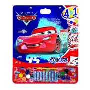 Imagine CARS SET PENTRU DESEN GIGA BLOCK 4 IN 1