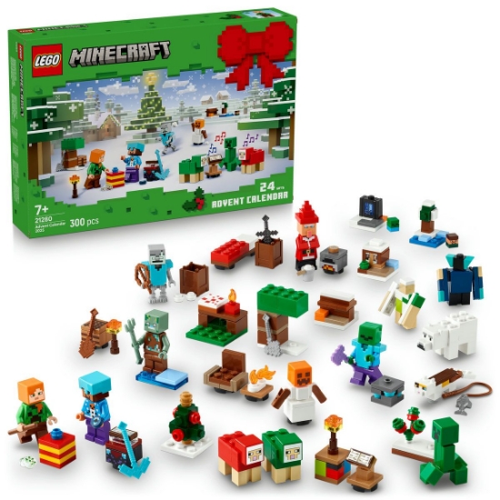Imagine LEGO MINECRAFT CALENDAR ADVENT 2025 21280