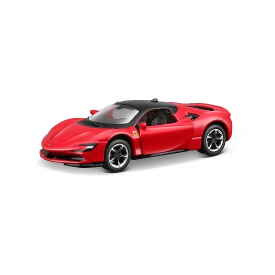 Imagine MAISTO MASINUTA METALICA SPEED ICONS SF90 STRADALE ROSU SCARA 1 LA 64