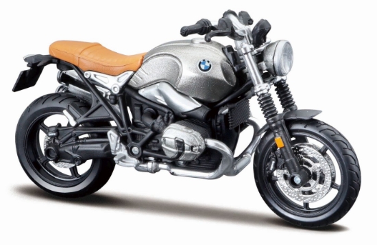 Imagine MAISTO MOTOCICLETA METALICA EDITIE SPECIALA BMW SCRAMBLER SCARA 1 LA 18