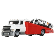 Imagine HOT WHEELS TRANSPORTATOR CARRY ON CU MASINUTA  PORSCHE CARRERA 906 SCARA 1:64