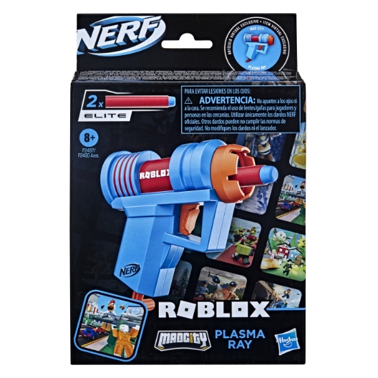 Imagine NERF BLASTER ROBLOX MICROSHOTS MAD CITY PLASMA RAY