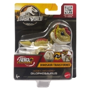 Imagine JURASSIC WORLD FIERCE CHANGERS HIDDEN HATCHERS DINOZAUR TRANSFORMABIL DILOPHOSAURUS