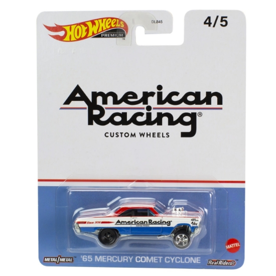 Imagine HOT WHEELS PREMIUM REAL RIDERS POP CULTURE MASINUTA METALICA MERCURY COMET CYCLONE 65 SCARA 1:64