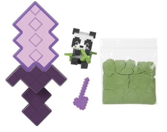 Imagine MINECRAFT MINI MODE SET EXPLORARE MINIERA VIOLET