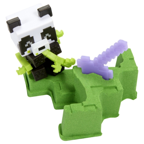 Imagine MINECRAFT MINI MODE SET EXPLORARE MINIERA VIOLET