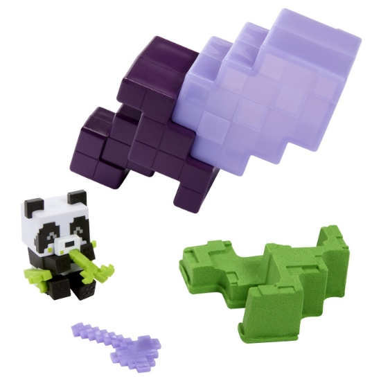 Imagine MINECRAFT MINI MODE SET EXPLORARE MINIERA VIOLET